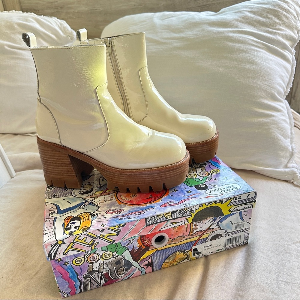LIKE NEW Jeffrey Campbell Quavo Boots